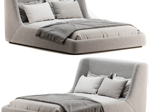 Paloma Bed Sattley Sis 3D Model