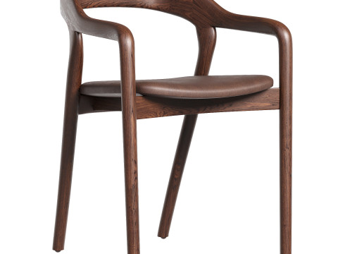 Amare Dining Armchair Sonoma Coco 3D Model
