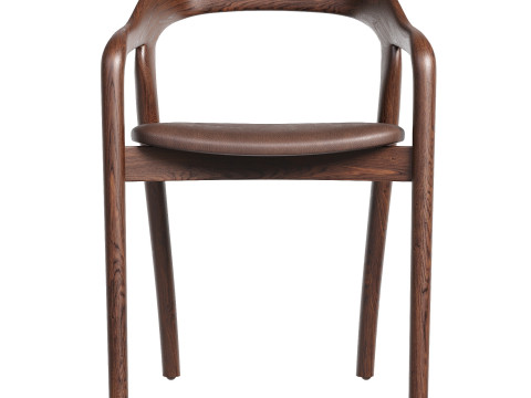 Amare Dining Armchair Sonoma Coco 3D Model