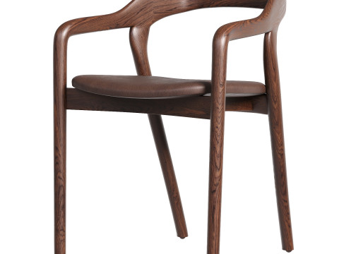 Amare Dining Armchair Sonoma Coco 3D Model