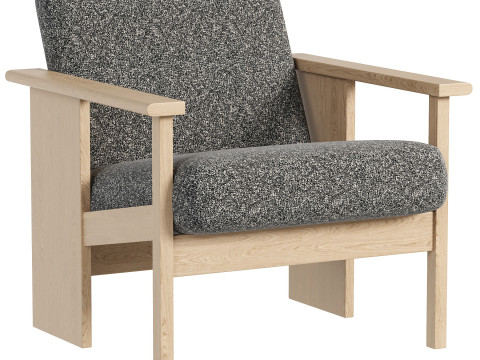 Block Lounge Chair 3Dモデル