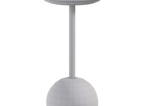 Viola Accent Table Model 3D