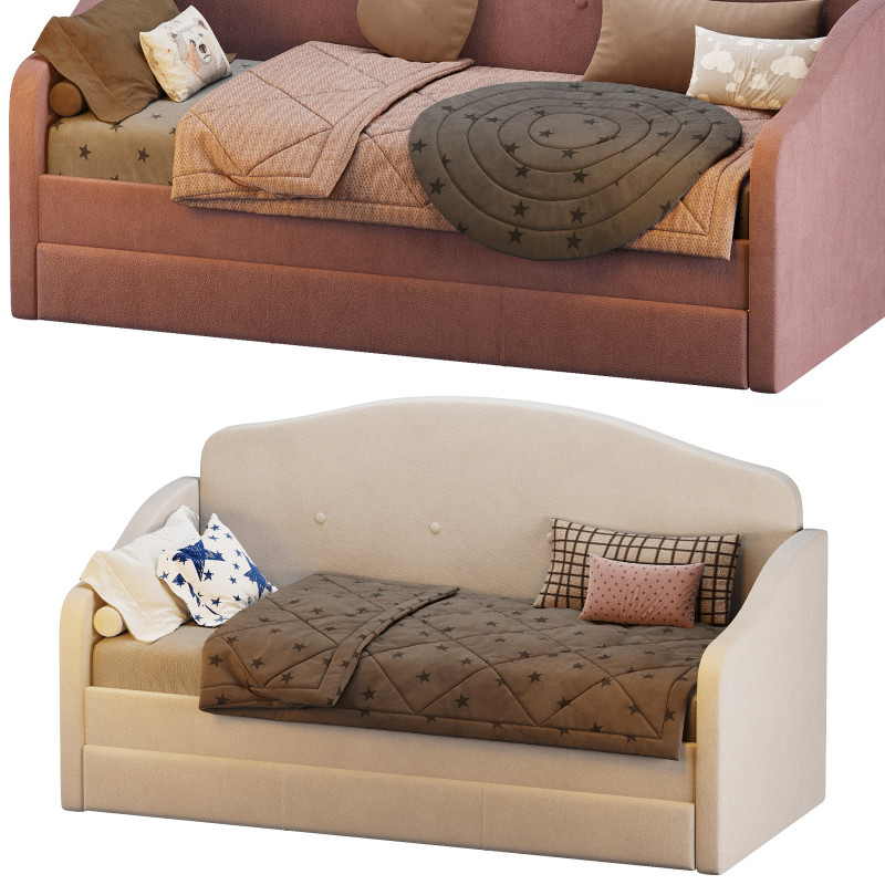 Bed Sabrina Modelo 3D .c4d .max .obj .3ds .fbx .stl .blend 