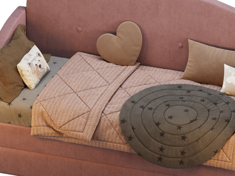 Bed Sabrina Modelo 3D