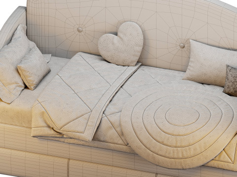 Bed Sabrina Modelo 3D