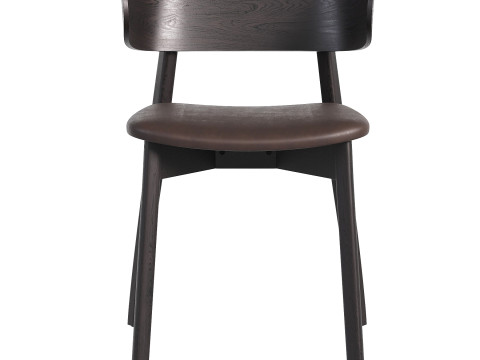 Franco Upholstered Dining Chair Sonoma Black Modelo 3D