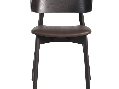 Franco Upholstered Dining Chair Sonoma Black 3D Model
