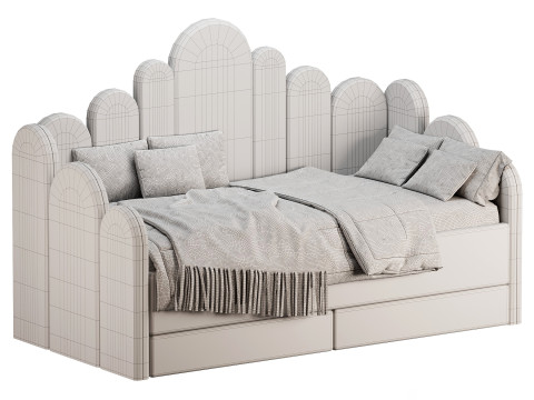 Sofa bed Bambini kids 3D मॉडल