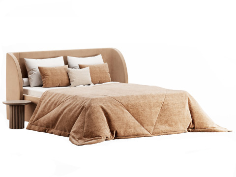 Yuna bed 3D Model