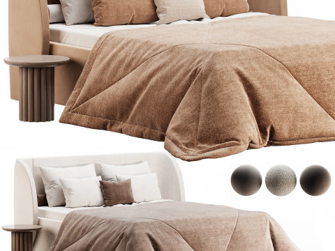 Yuna bed 3D 모델