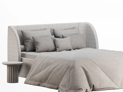 Yuna bed 3D Model