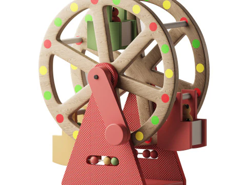 Karnaval Oyun Seti 3D Model