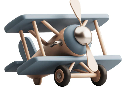 ZABAWKA Samolot Model 3D