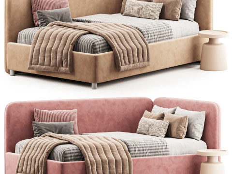 Kids bed Kayla 3D Model