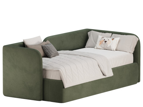 Bed Amalia 90 Velvet Terra 3D मॉडल