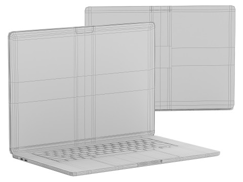 MacBook Air 15 3D Model
