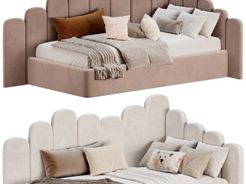 Corner bed Bambini kids multi level 3Dモデル