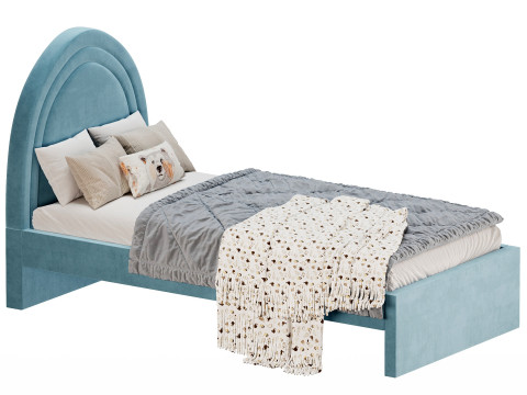 Bed Runda 90 Barhat Mint 3D मॉडल