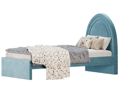 Bed Runda 90 Barhat Mint 3D Model