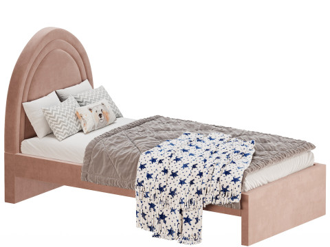 Bed Runda 90 Barhat Mint 3D Model