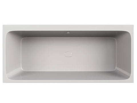 Acrylic bathtub AM PM Func 180x80 cm with frame 3D Model