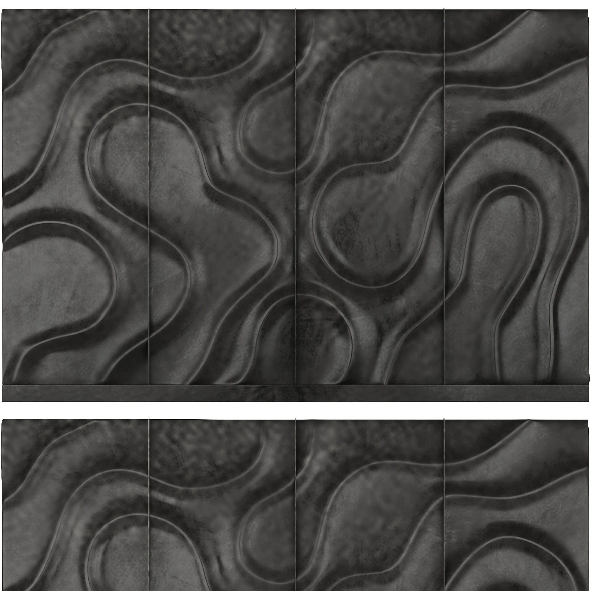 Nebula 3d wall panel 3D Model .c4d .max .obj .3ds .fbx .stl .blend 
