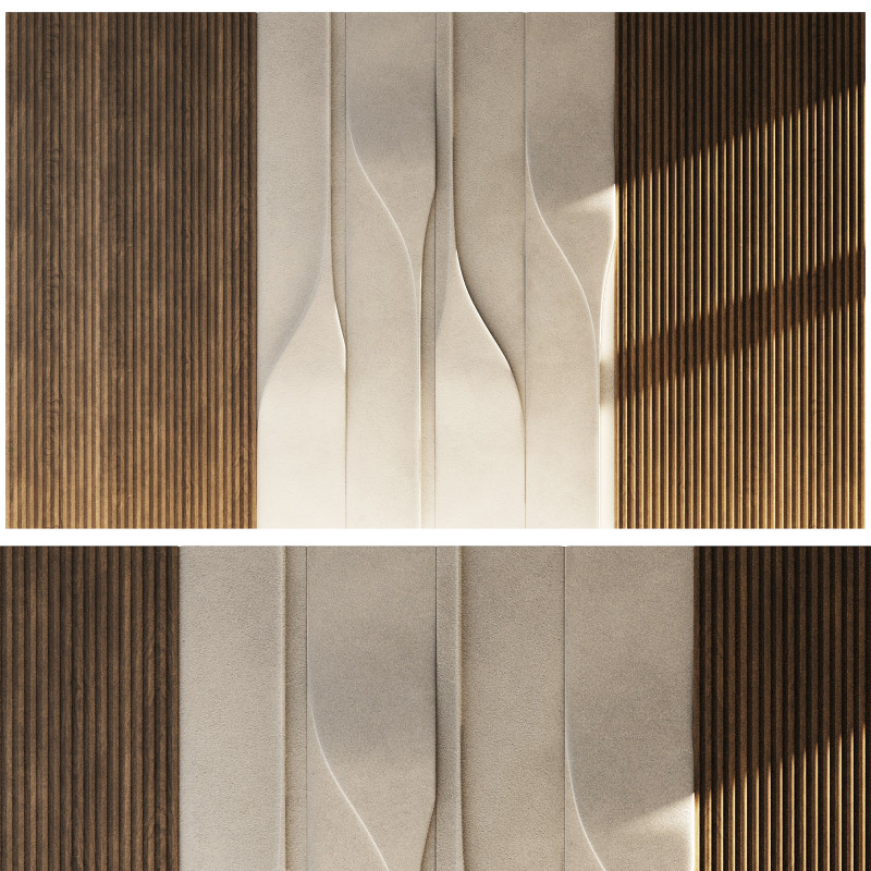Wall 3D panel 03 Model 3D .c4d .max .obj .3ds .fbx .stl .blend 