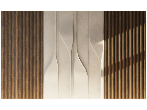 Wall 3D panel 03 Model 3D