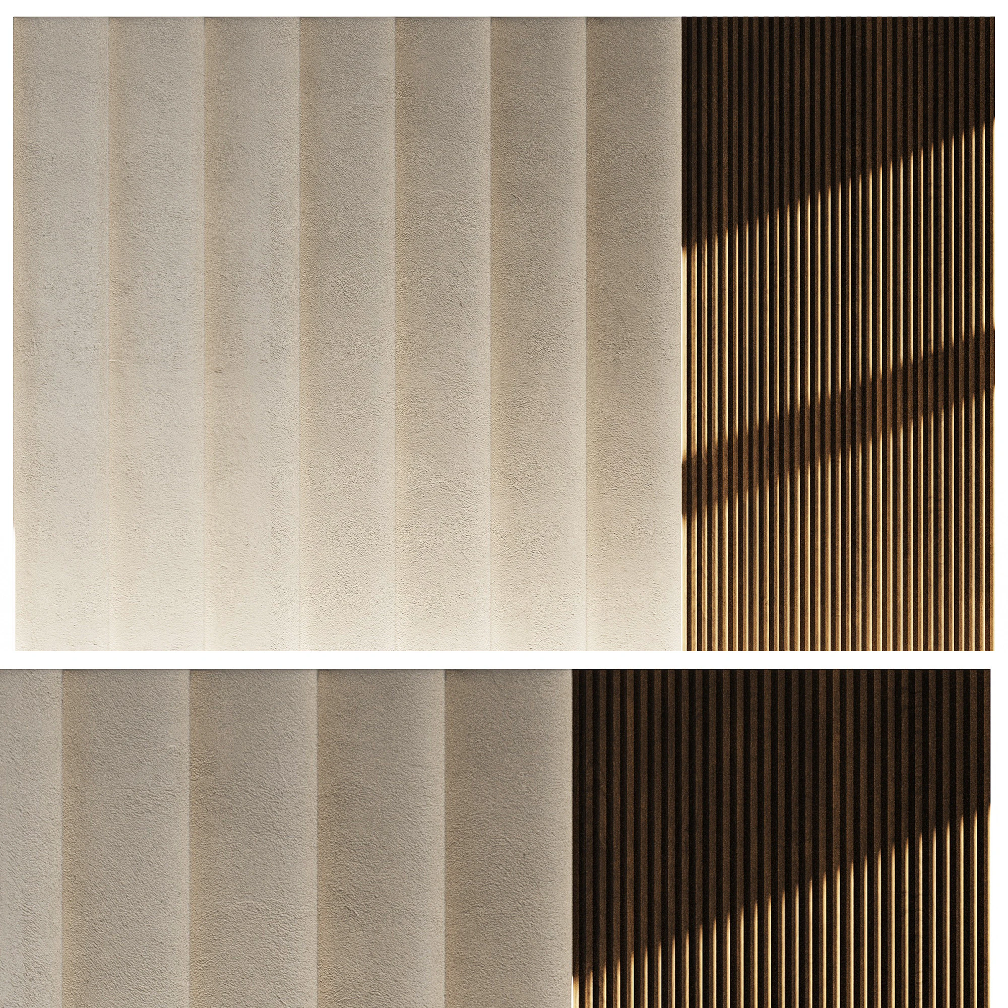 Wall 3D panel 04 3D Model .c4d .max .obj .3ds .fbx .stl .blend