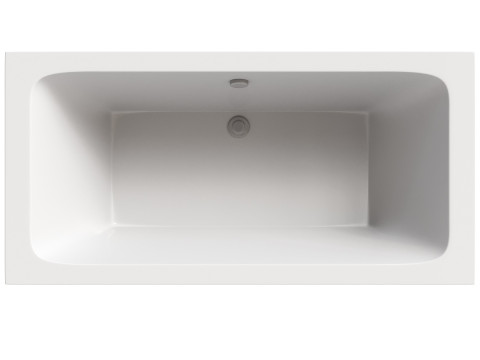Acrylic bathtub Cezares Plane 180x90 cm with legs 3D 模型