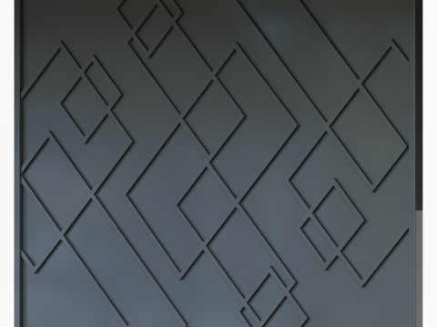 Wall 3D panel 06 Modelo 3D