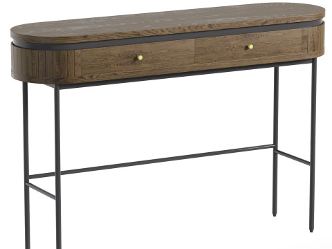 Maer Walnut console 3D Model