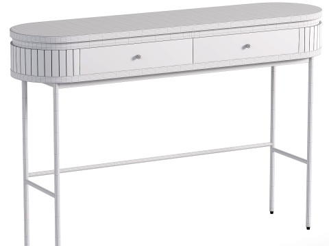 Maer Walnut console 3D Model