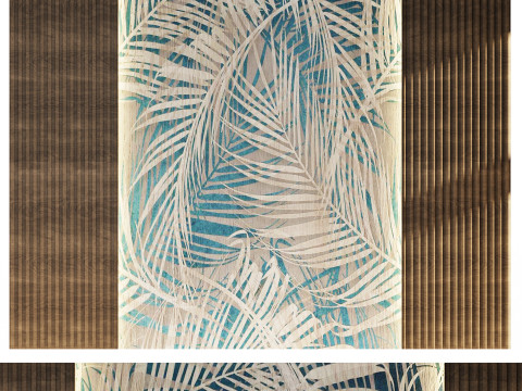 Wall 3D panel 07 3Dモデル