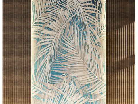 壁面3Dパネル07 3Dモデル