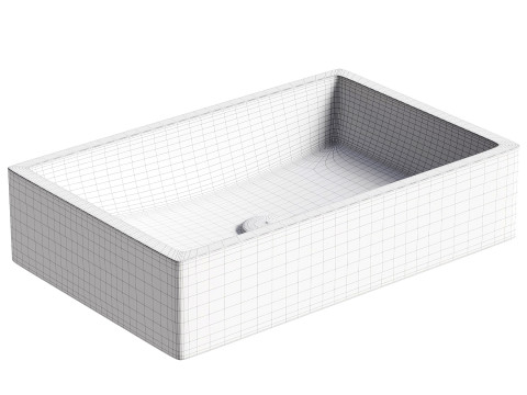 Sink Ravak Formy 01 60 3D Model