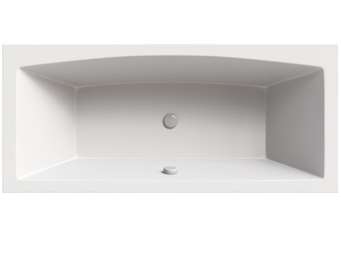 Acrylic bathtub Ravak Formy 02 180x80 cm with legs white gloss 3Dモデル