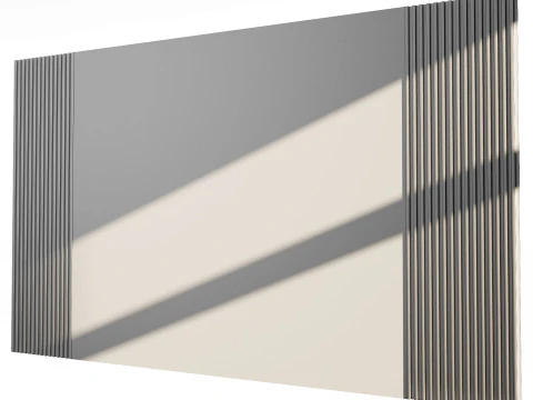 Wall 3D panel 08 3D Model