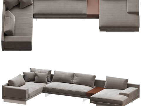 Dresden Modular Sectional Model 3D