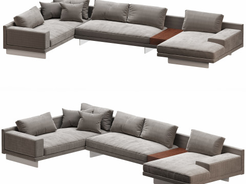 Dresden Modular Sectional 3D Модель
