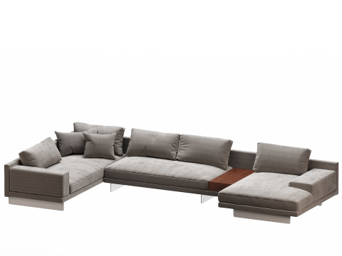 Dresden Modular Sectional 3D Модель