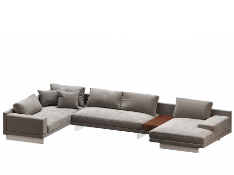 Dresden Modular Sectional 3D Model