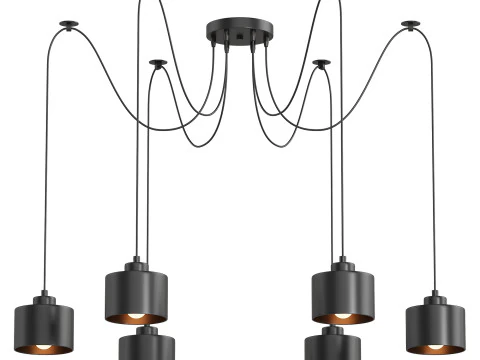 चंदेलियर अंब्रेला पारंपरिक TR8131 3D मॉडल