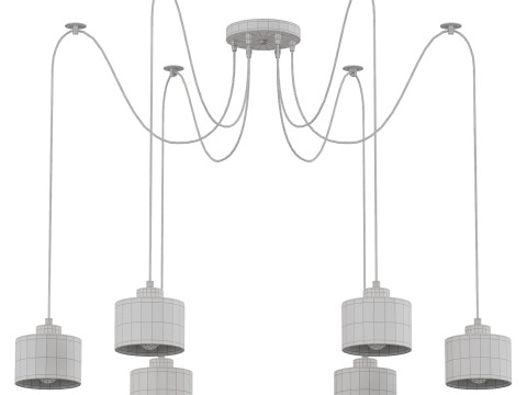 Chandelier Ambrella Traditional TR8131 3Dモデル