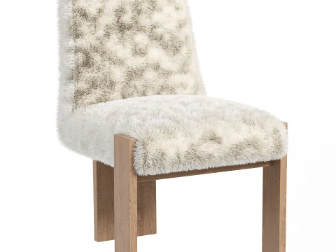 Roxy Dining Chair Somerton Ash 3D Model