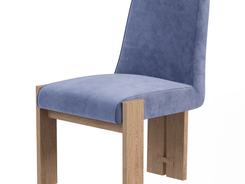 Roxy Dining Chair Somerton Ash 3D Model