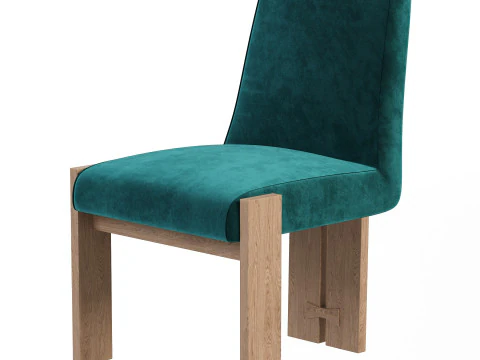 Roxy Dining Chair Somerton Ash 3D Model