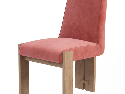 Roxy Dining Chair Somerton Ash 3D Model