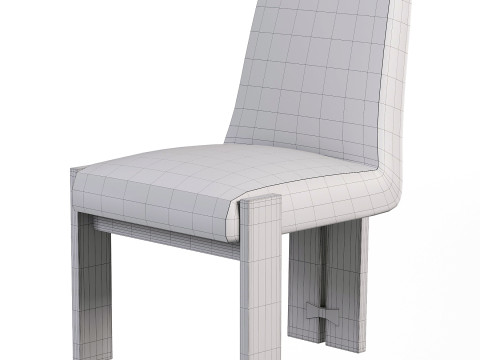 Roxy Dining Chair Somerton Ash 3Dモデル