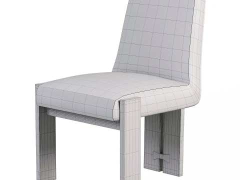 Roxy Dining Chair Somerton Ash 3D Model